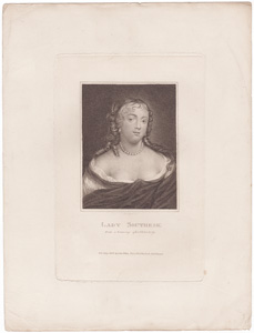 antique portrait from Pepys Diary